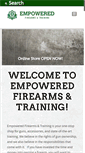 Mobile Screenshot of empoweredfirearms.com